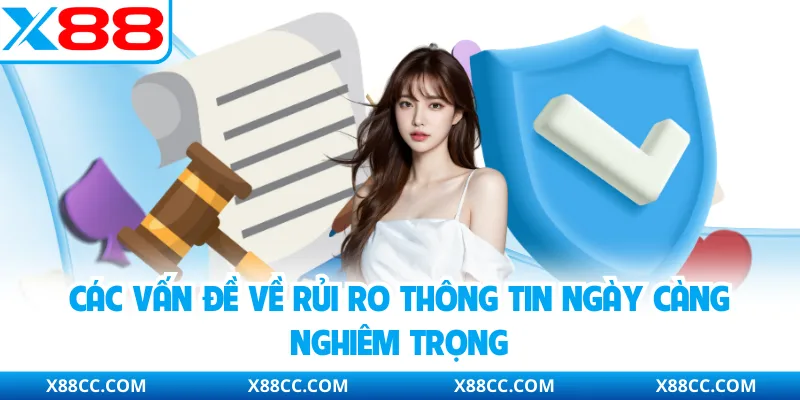Các vấn đề về rủi ro thông tin ngày càng nghiêm trọng