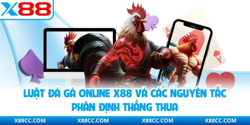 Luật đá gà online giúp xác định rõ cửa cược thắng thua