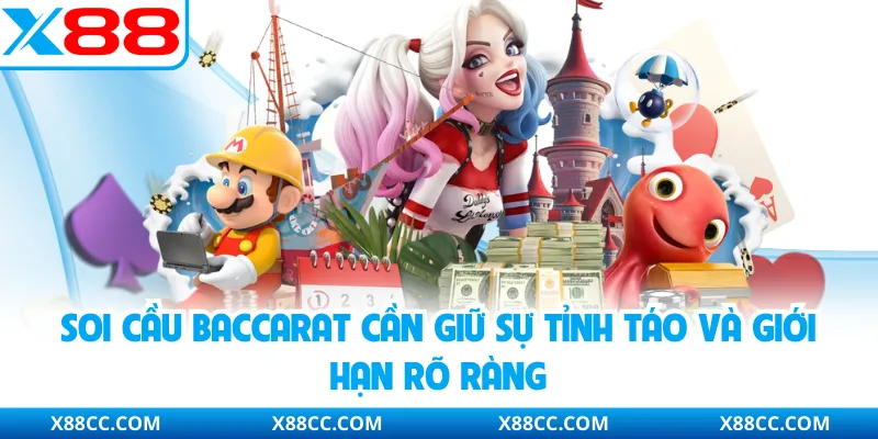 Soi cầu Baccarat cần giữ sự tỉnh táo và giới hạn rõ ràng